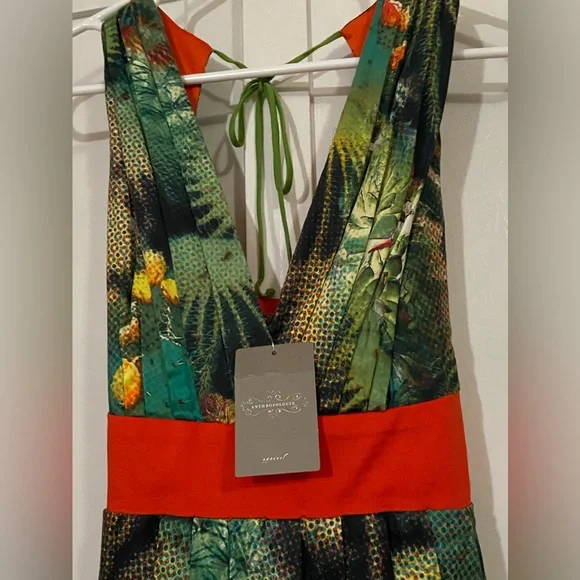 Anthropologie Eva Franco Oroya Cactus Dress - Picture 5 of 11